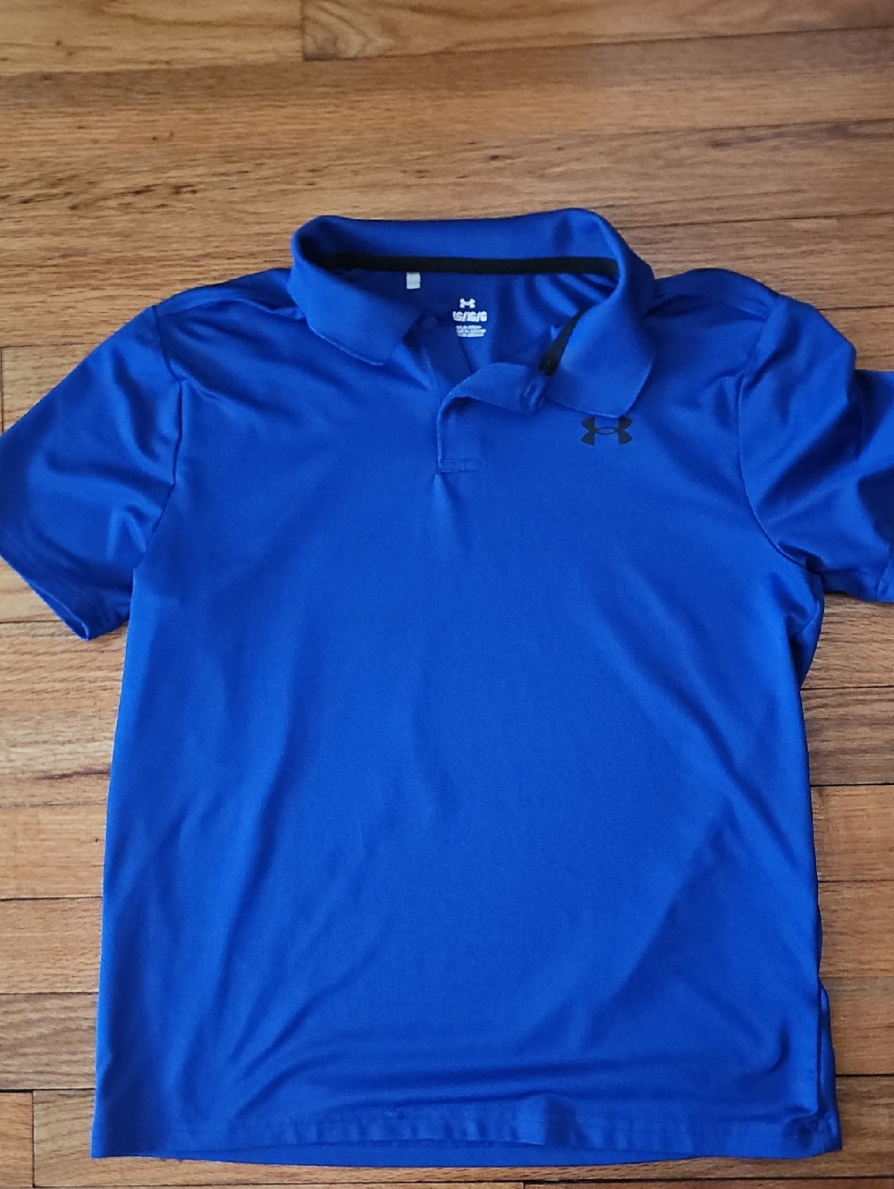 Under Armour Boys Royal Blue Polo with Logo